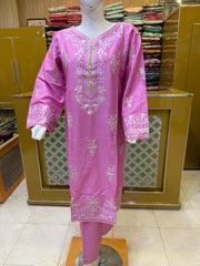 Premium Summer Lawn Suit for Women – 3 Piece Stitched Embroidered Lawn Dress