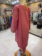 Premium Summer Lawn Suit for Women – 3 Piece Stitched Embroidered Lawn Dress